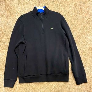 Lacoste zipped sweater